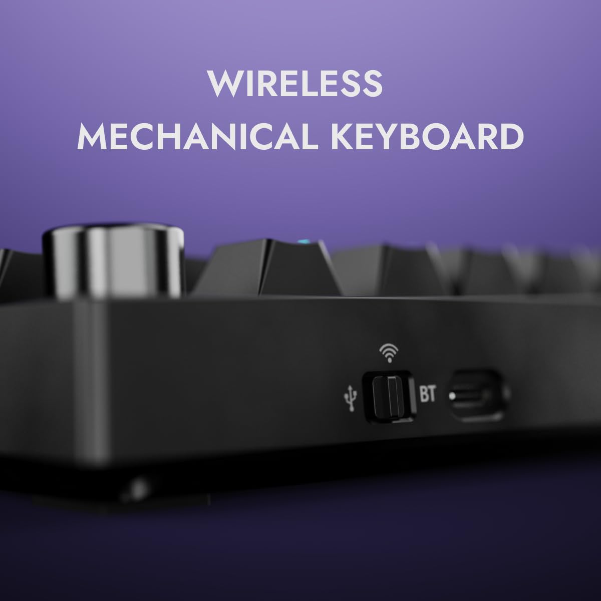 Kreo Swarm 75% Wireless Mechanical Keyboard with Pass-Through Keycaps, Advanced Web Software, Pre-lubed Switches, 5-pin Hot Swap PCB, 5 Layers Sound Absorption and Software Support - Image 4