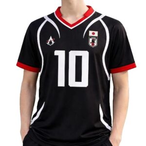 ComicSense Unisex Anime Jersey T Shirts for Men and Women, Japan U20 Printed Anime Jersey Tee